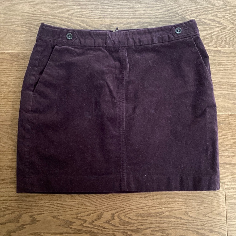 Corduroy skirt